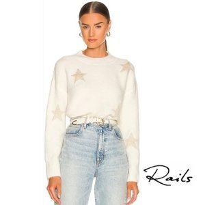 Rails Kana Metallic Star Sweater | Size Large